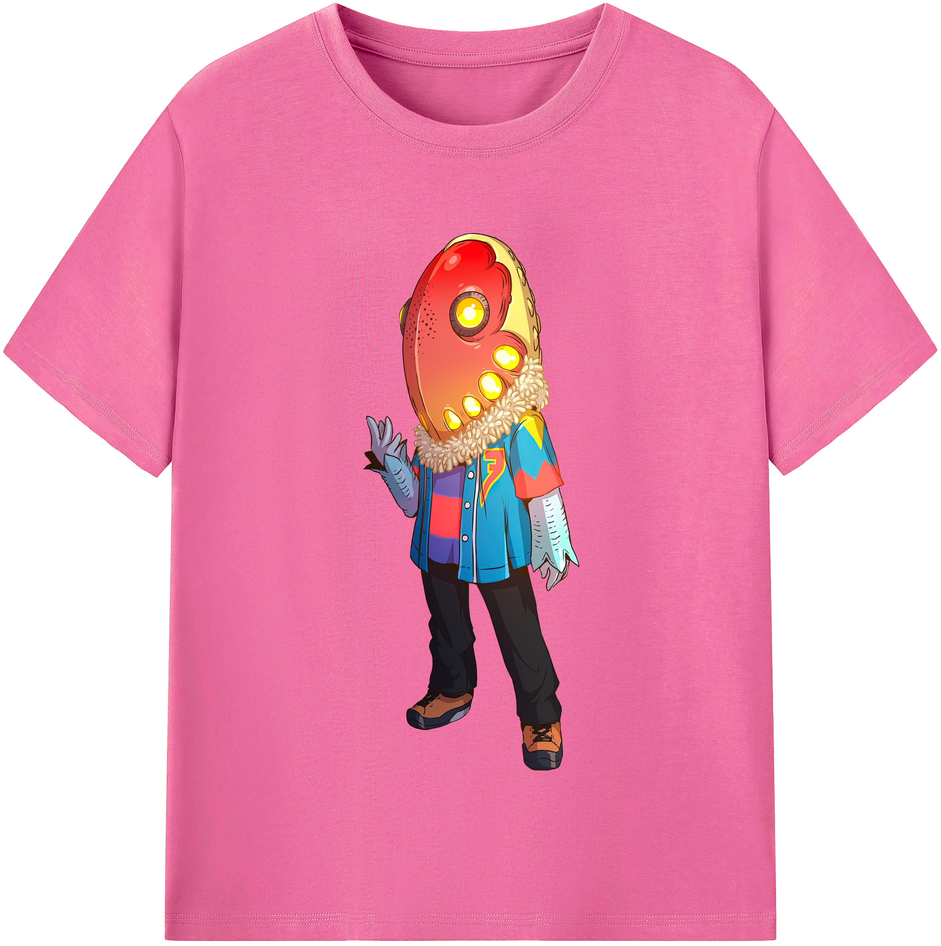 （画像用） ウルトラマン Ultraman レディースカジュアルプリントTシャツ（綿100％）